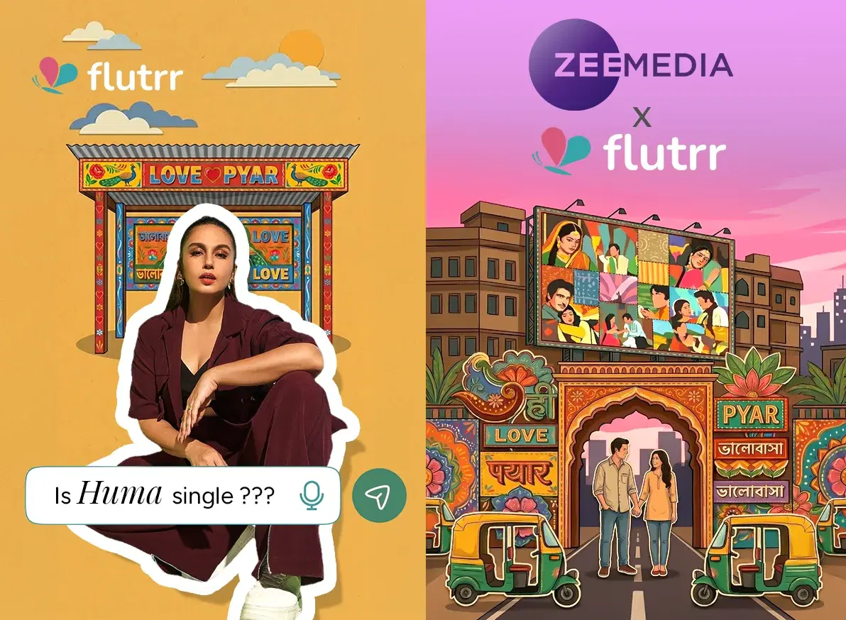 Huma Qureshi and Zee Media Corporation join flutrr